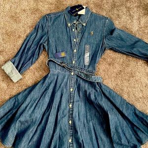 Ralph Lauren shirt dress for a girl